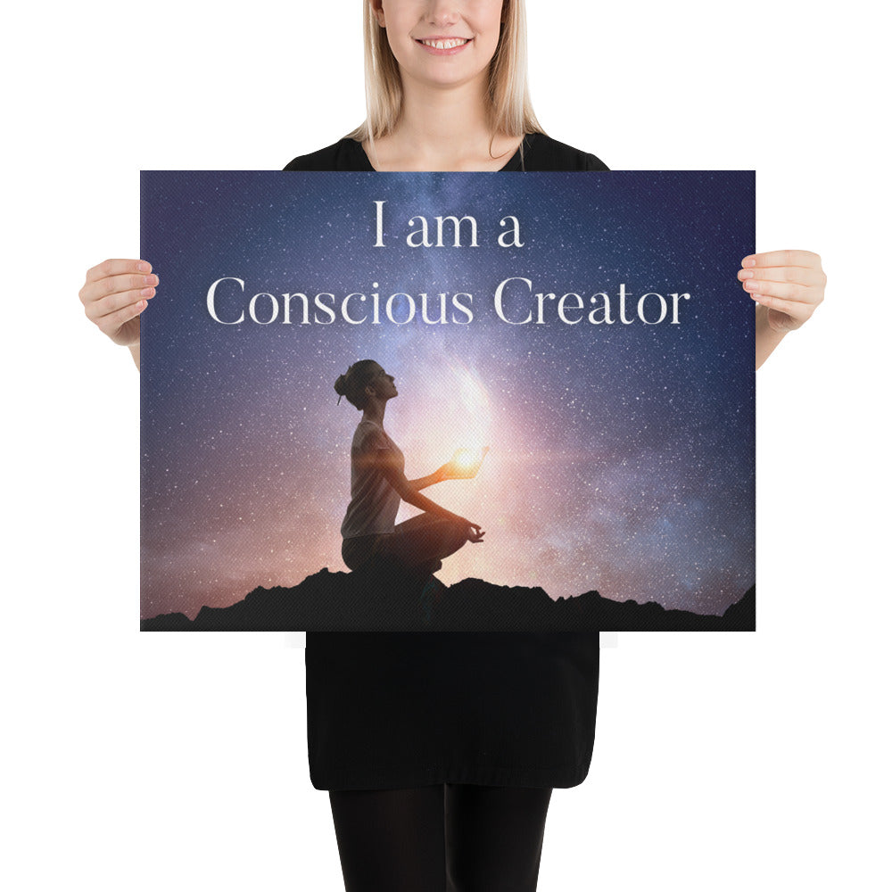 Canvas - I am a Conscious Creator - Connecting to the Stars