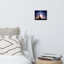 Load image into Gallery viewer, Paper Poster - I am a Conscious Creator - Connecting to the Stars
